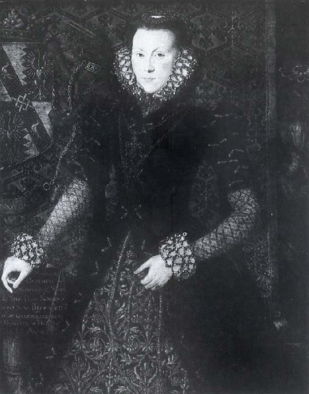 Hans Eworth Margaret,Duchess of Norfolk Sweden oil painting art
